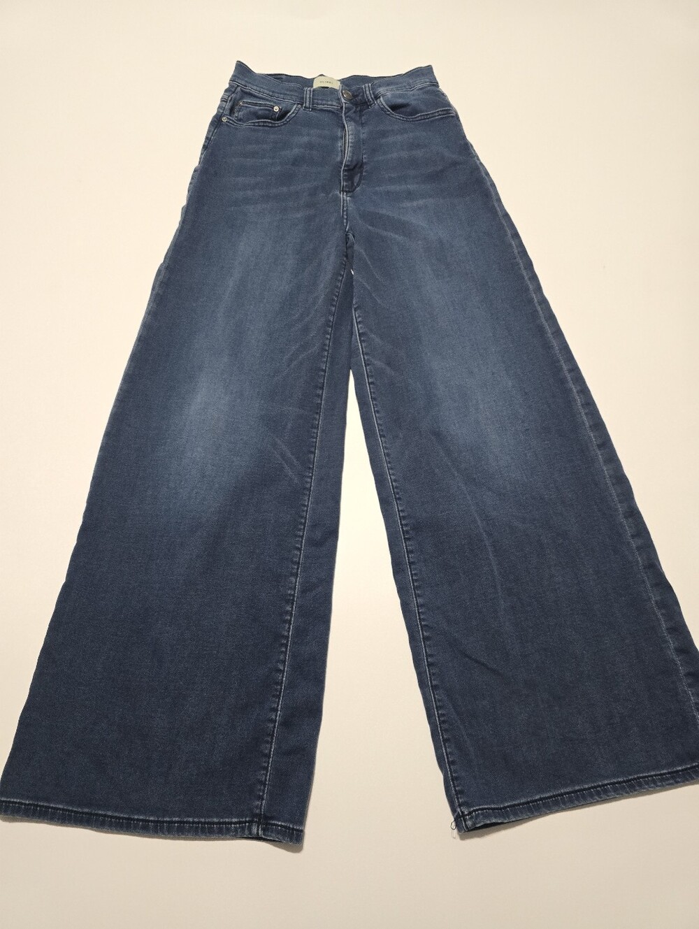 DL1961 Hepburn Wide Leg high Rise Denim Size 27 - Picture 2 of 16